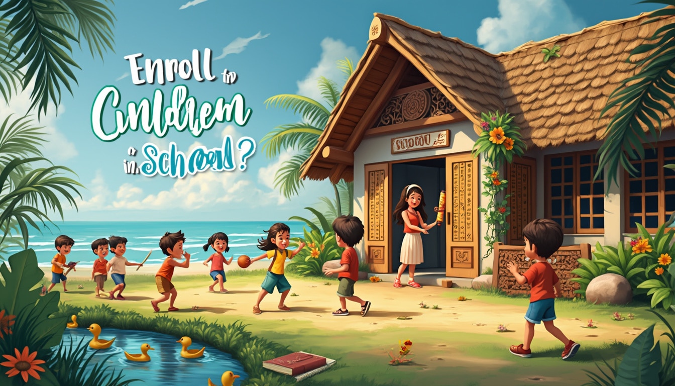 découvrez les démarches essentielles pour inscrire vos enfants dans une école en polynésie. tous les conseils pratiques, les documents nécessaires et les étapes à suivre pour faciliter leur scolarisation dans cette région enchanteresse.