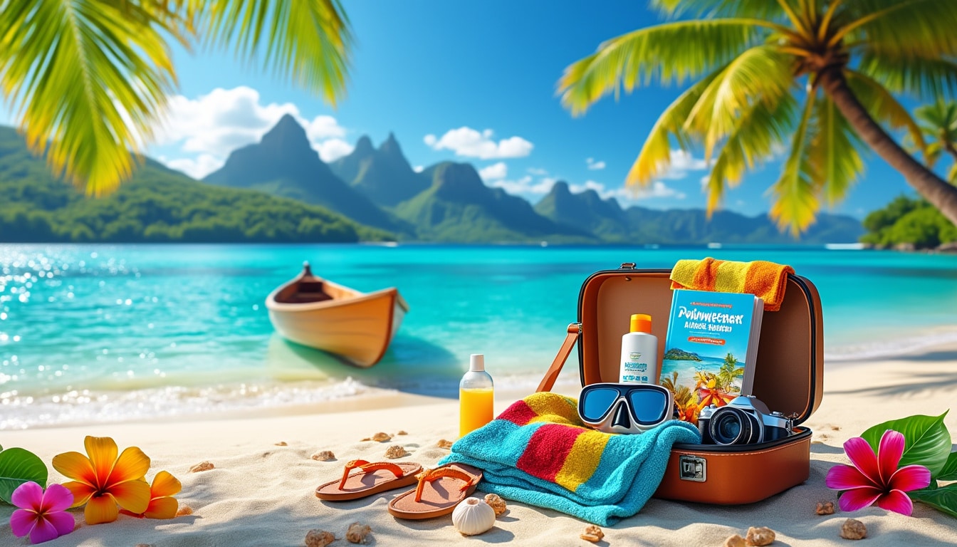 découvrez la liste essentielle des affaires à emporter pour un voyage mémorable en polynésie : conseils pratiques, astuces et indispensables pour profiter pleinement de votre séjour au paradis.