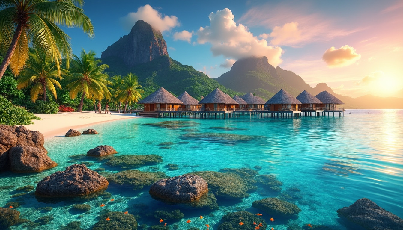 découvrez les lieux incontournables à visiter en polynésie française en 2025 : plages paradisiaques, lagons turquoise, activités culturelles et paysages à couper le souffle pour un voyage inoubliable.