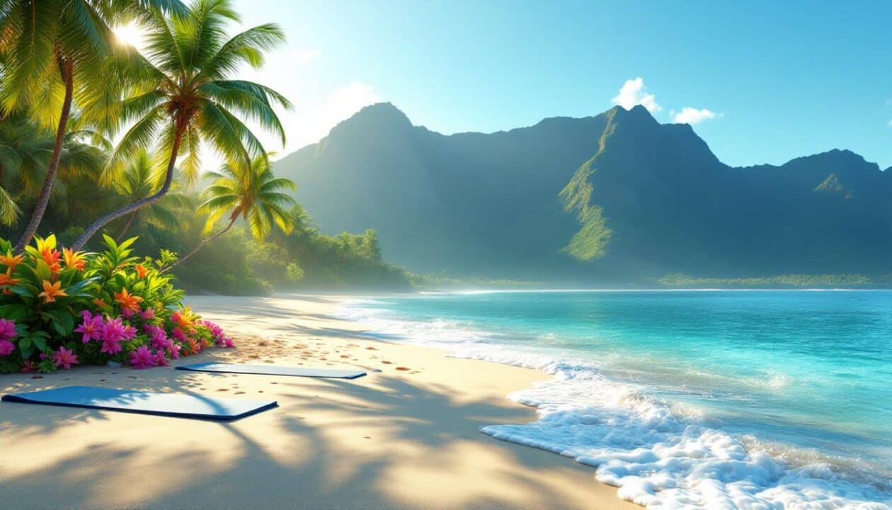 découvrez les plus beaux endroits pour pratiquer le yoga ou la méditation en polynésie : plages de sable blanc, jardins tropicaux et lieux paisibles, idéals pour se ressourcer au cœur du paradis polynésien.