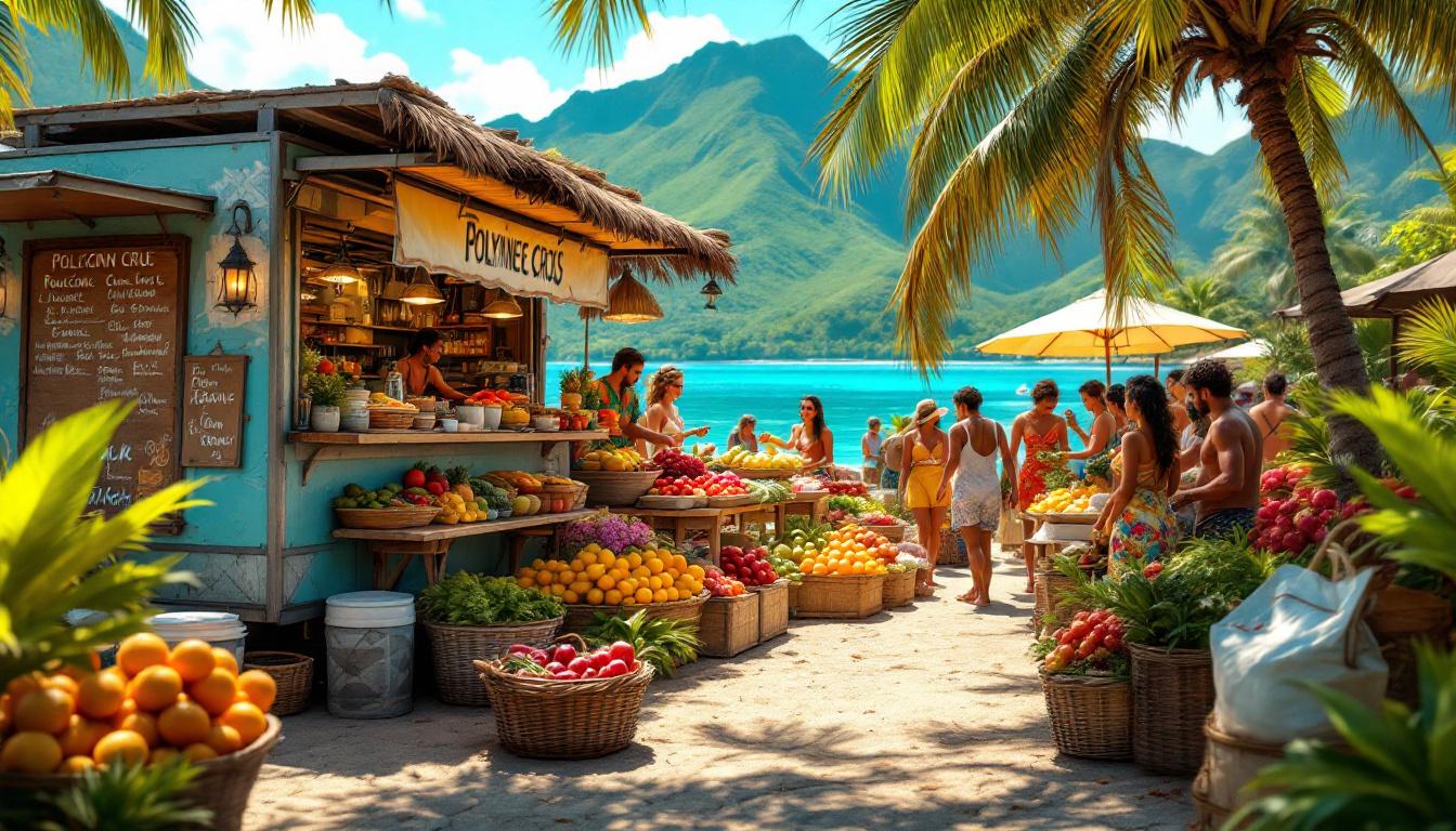 découvrez comment manger local en polynésie grâce à nos conseils sur les marchés traditionnels, les roulottes gourmands et les meilleures astuces pour profiter de produits frais et de bons plans culinaires.