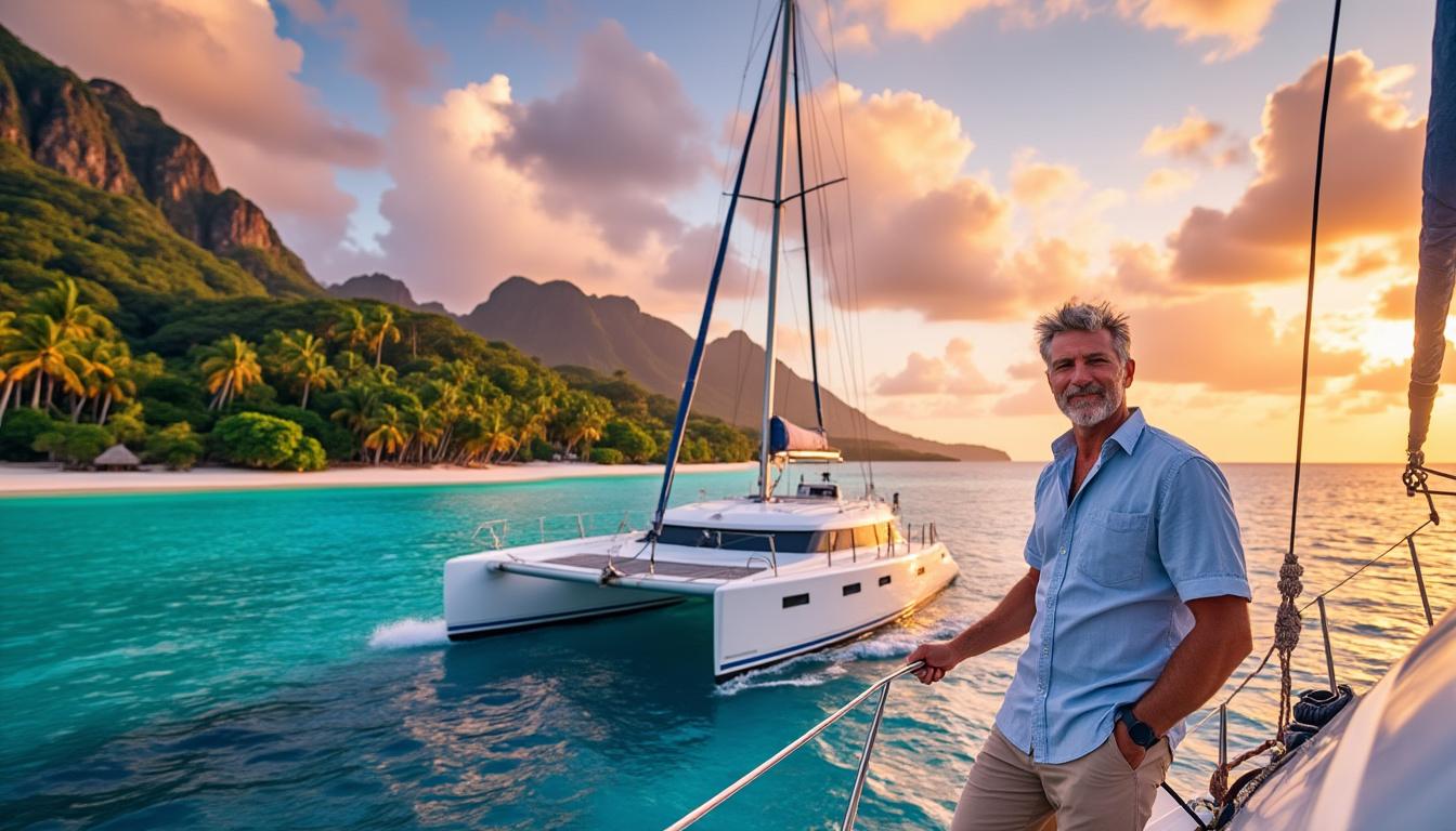 partez à l’aventure en toute sécurité et découvrez les magnifiques îles tuamotu en catamaran accompagné d’un skipper expérimenté. profitez d’un voyage sur mesure, entre lagons turquoise et paysages paradisiaques.