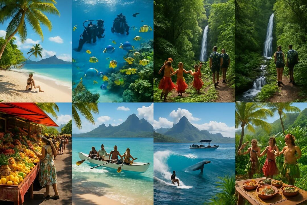 Découvrez les 10 meilleures activités à faire à Tahiti : plages paradisiaques, excursions culturelles, sports nautiques et paysages à couper le souffle. Ne manquez rien de l'ßle à travers notre sélection incontournable !