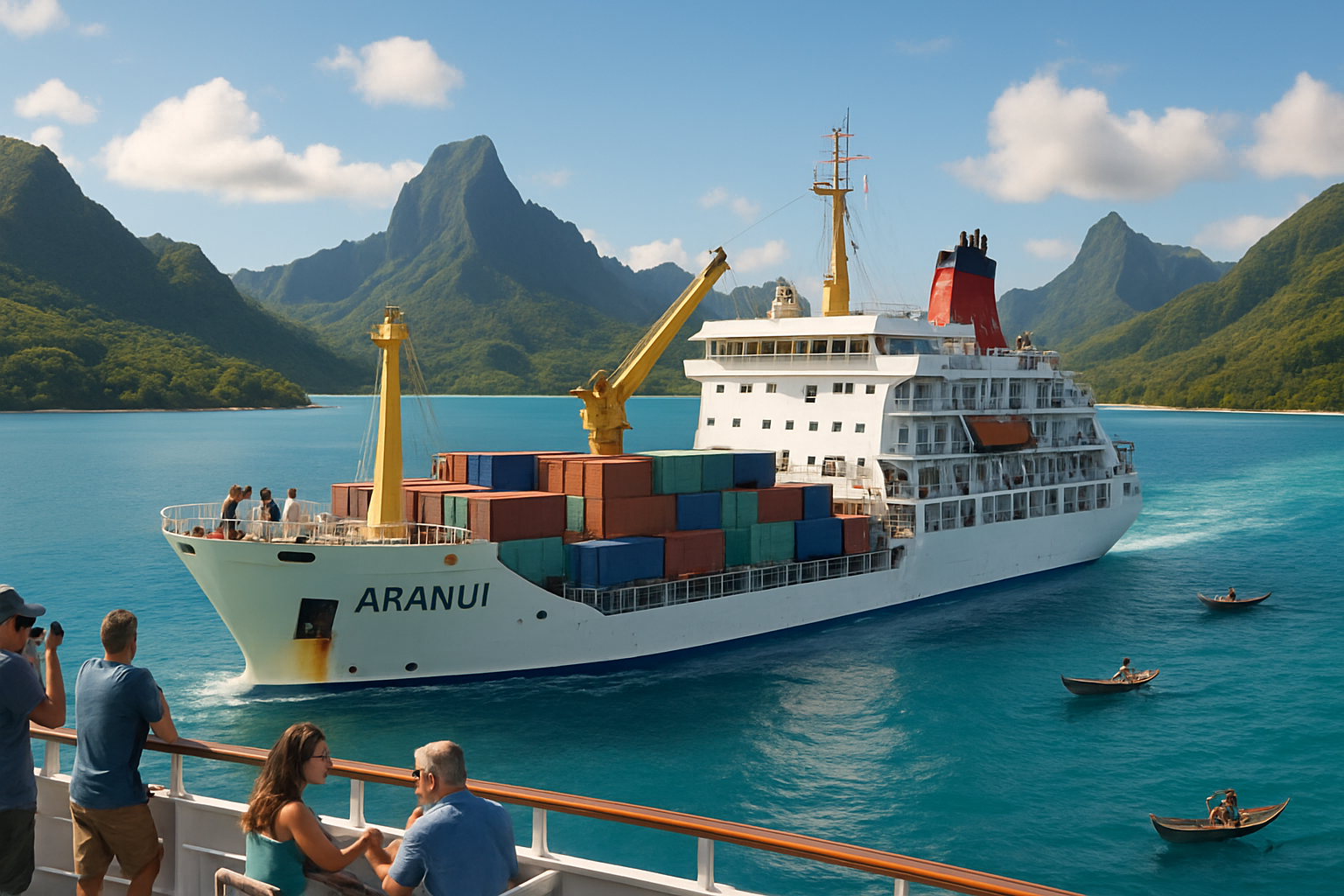 découvrez l'aventure unique de la croisière aranui en polynésie française, un voyage mêlant passagers et fret à travers des paysages paradisiaques.