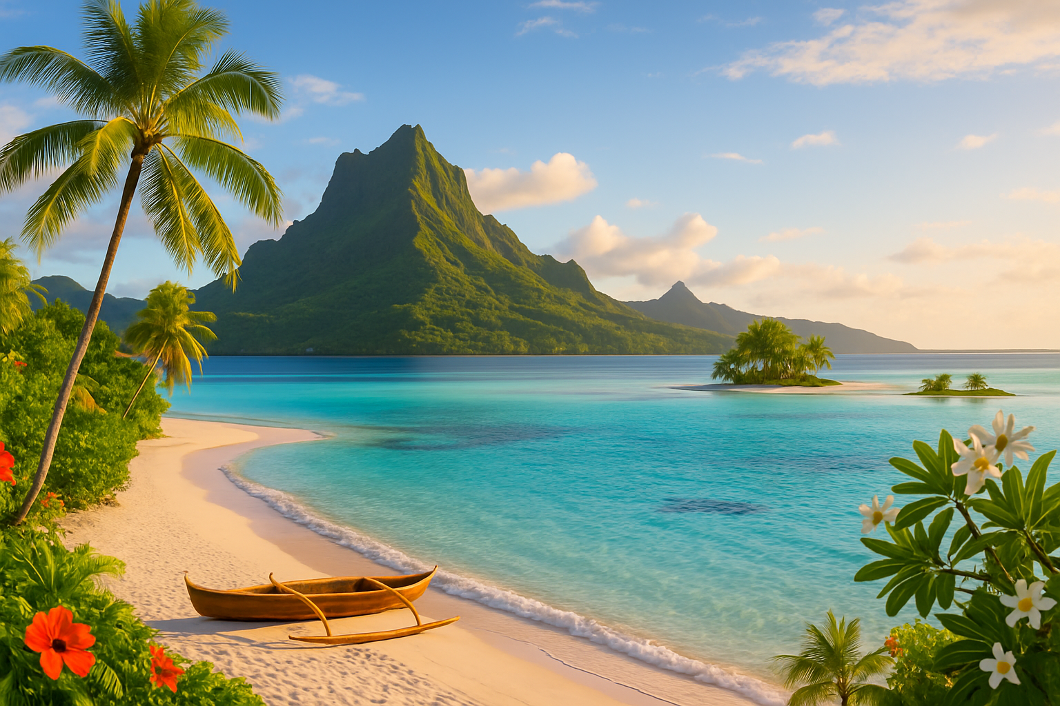 découvrez un itinéraire de 3 semaines en polynésie française pour explorer les magnifiques îles de la société et des tuamotu. plages paradisiaques, culture locale et aventures inoubliables vous attendent.