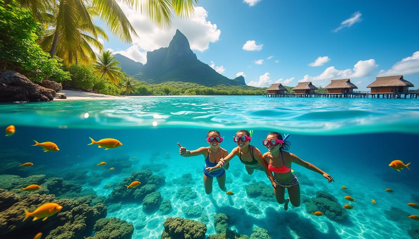 découvrez le guide ultime des meilleures excursions de snorkeling à bora bora avec lagoon service en 2025. explorez les lagons turquoise, rencontrez la faune marine et vivez une expérience inoubliable au cœur de la polynésie française.