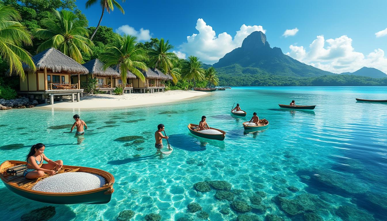 découvrez les 5 meilleures escapades dans les fermes perlières de tahiti, tahaa et bora bora pour vivre une expérience unique au cœur de la culture polynésienne et admirer la beauté des perles rares.